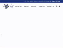 Tablet Screenshot of gemstarconstruction.com